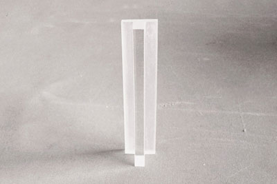 Quartz glass strip